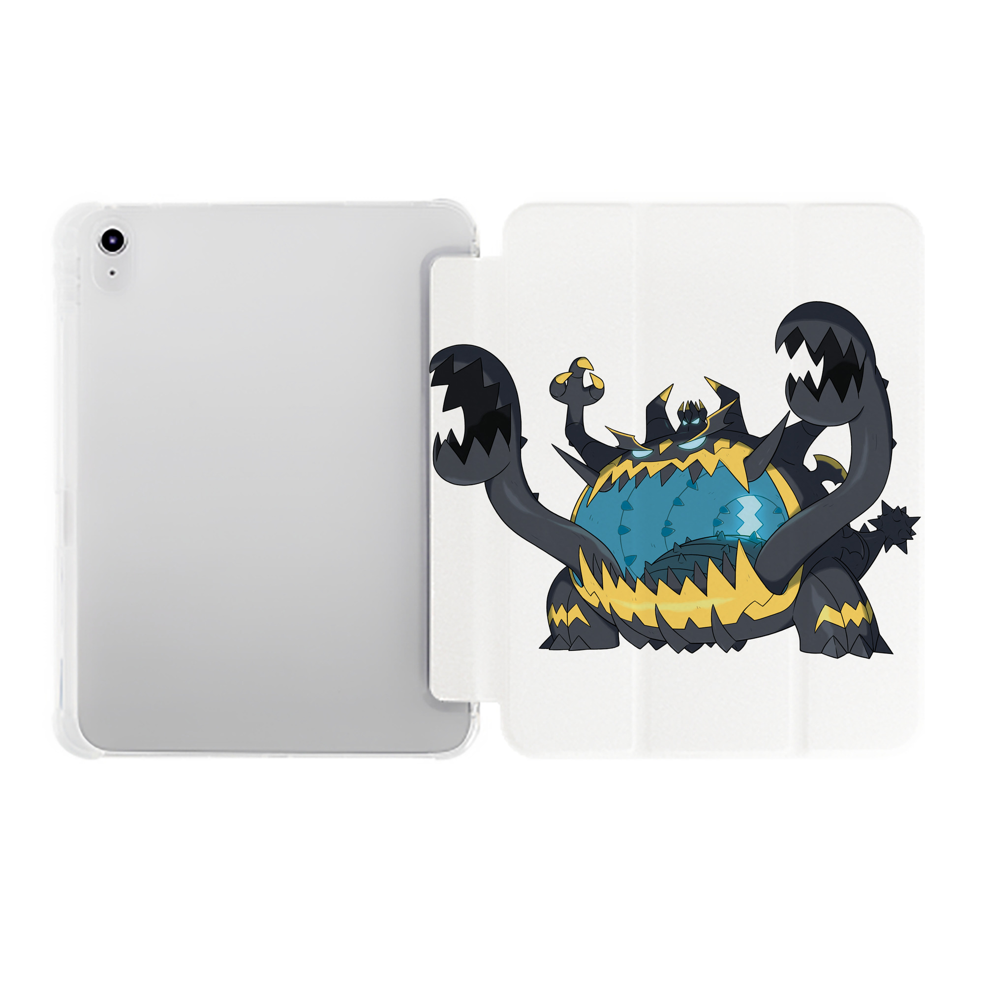 （画像用） ポケットモンスター Pokémon IPad ケース ペン収納付き 三つ折りスタンド PUレザー×シリコン 対応機種9.5/10.5/10.9インチ